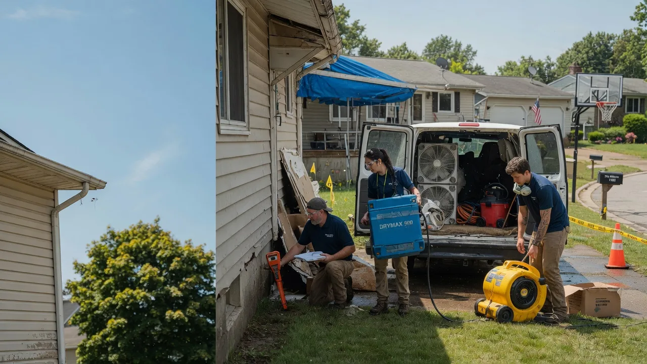 Ceiling Leak Cleanup in New Virginia, IA near me