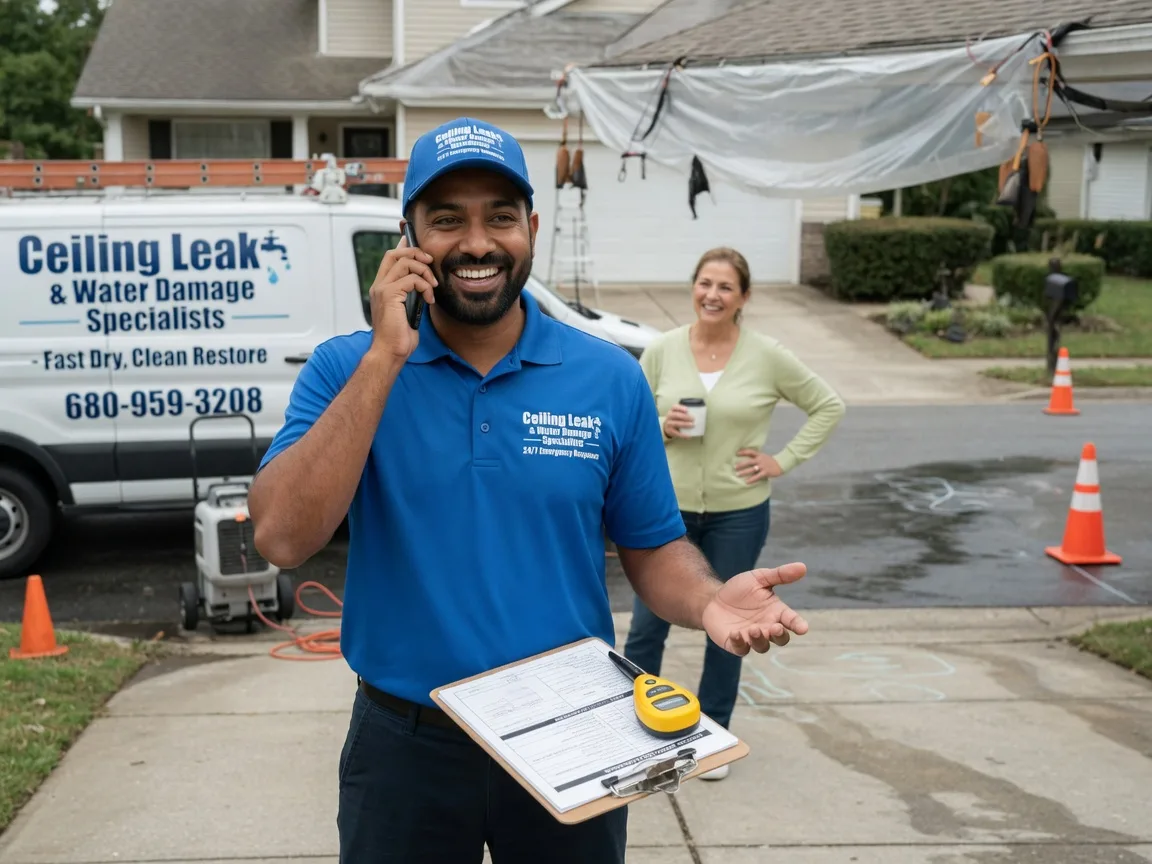 Ceiling Leak Cleanup New Virginia, IA FAQs